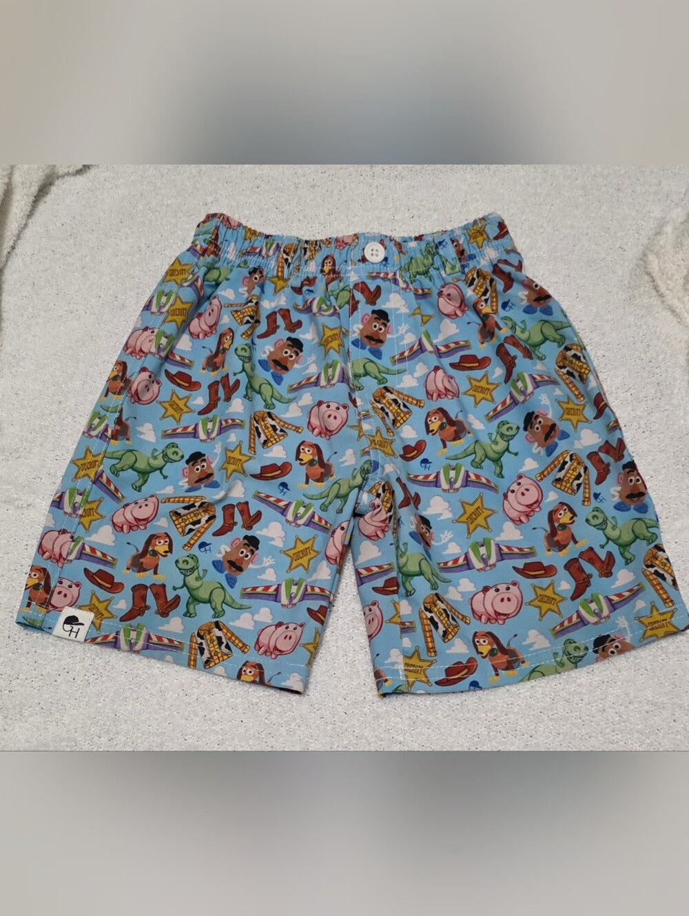 George Hats Kids Blue Toy Story Character Print - 5/6T